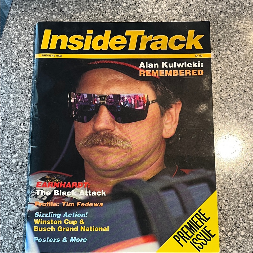 InsideTrack Premiere Issue Magazine - Alan Kulwicki: Remembered